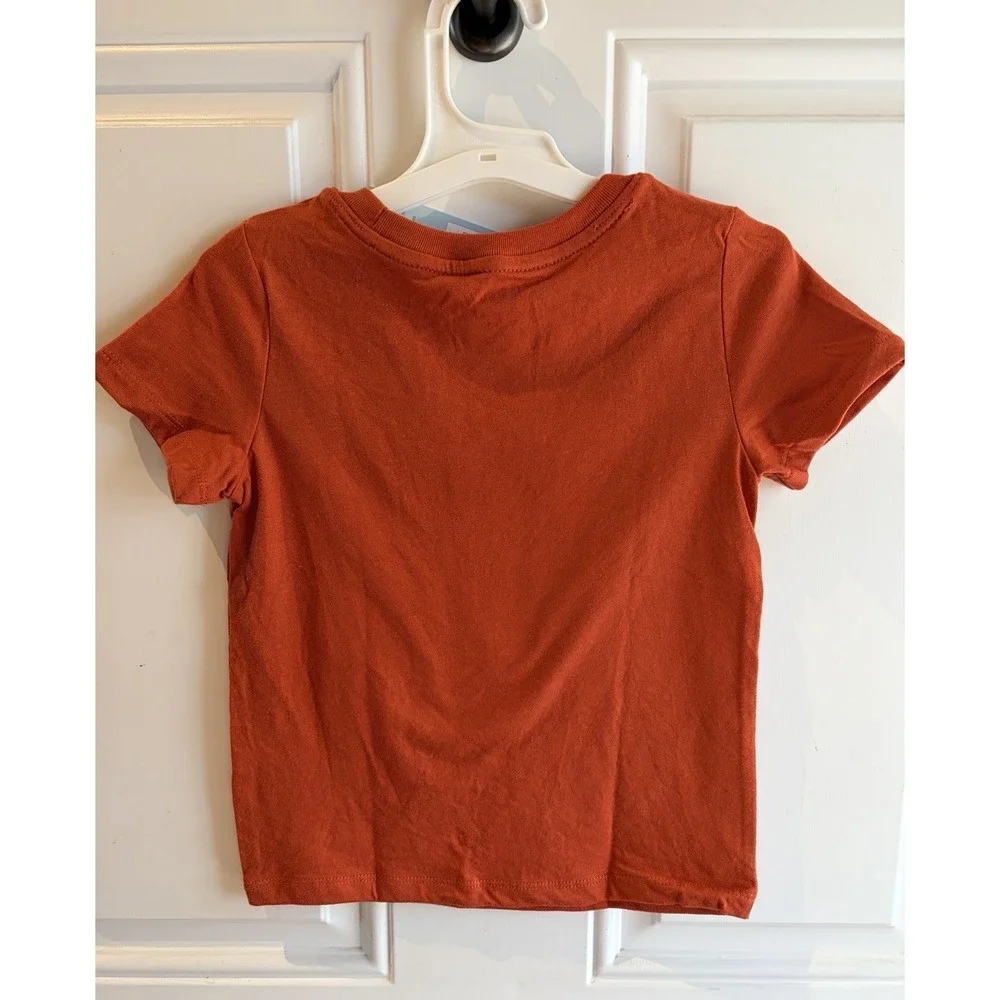 Cat & Jack Cotton T-shirt - Copper - 3T - Picture 2 of 4